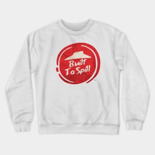 Cosplay Parody Pizza Hut Vintage Music Lovers - Built To Spill Crewneck Sweatshirt